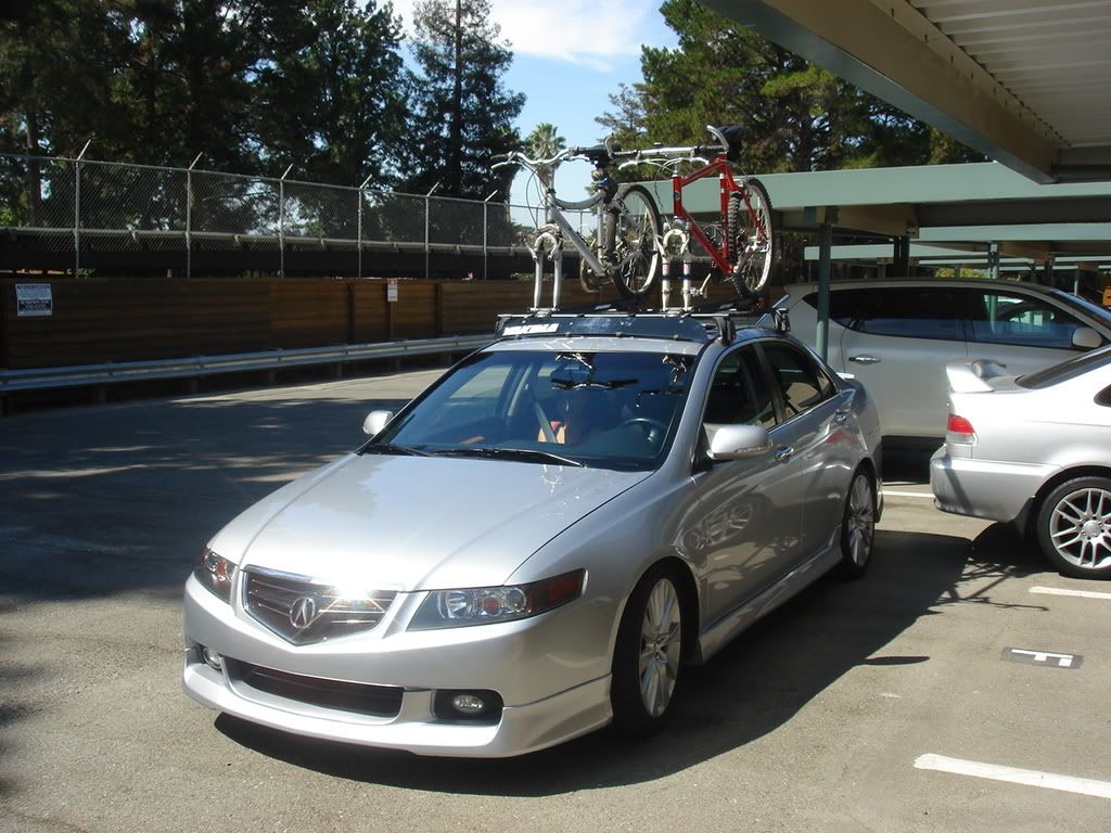 acura tsx bike rack