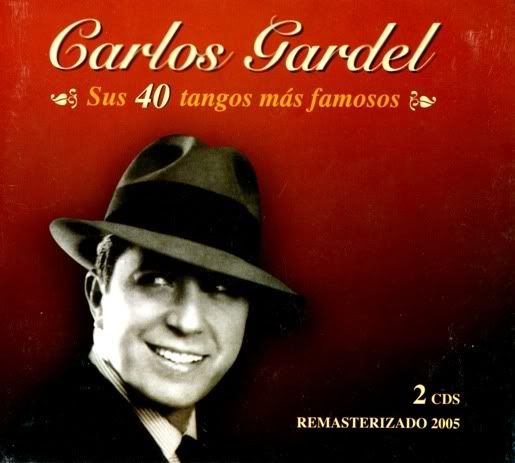 (Tango) Carlos Gardel - 40 Famous Tangos 2CD (remastered) - 2005, FLAC (tracks+.cue), lossless