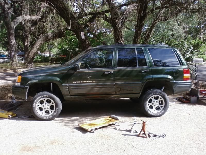 Jeep zj front to rear spring swap #4