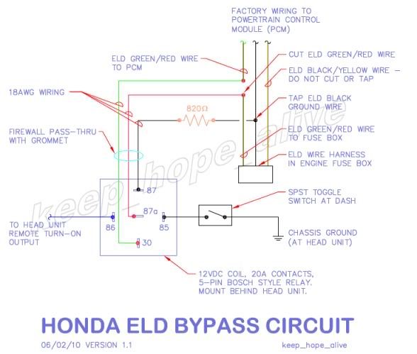 Honda civic electrical load detector circuit high input #7