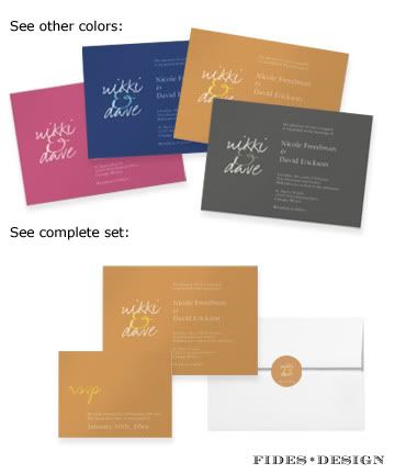 simple casual shimmer handwriting wedding invitation Rated G