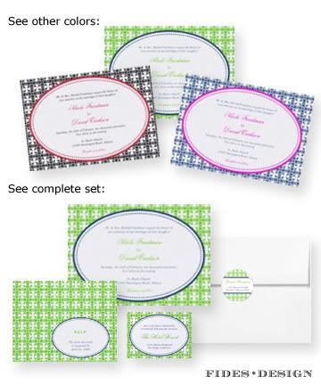 Invite your guests in style with these chic and preppy wedding invitations