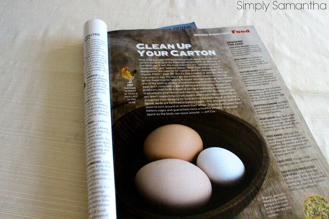 Simply Samantha January Favorites Clean Up your Carton