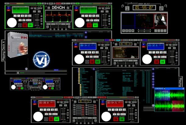 a video dac 3 skin i am making i wood love to make for PCDJ VJ