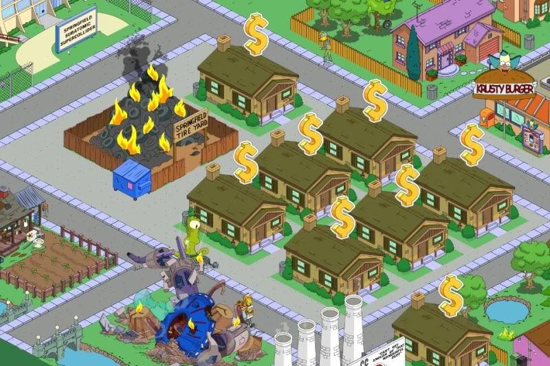 Simpsons Springfield Sign