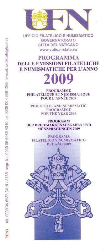 Programme vatican 2009