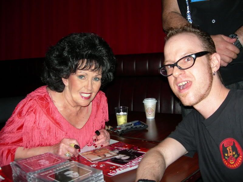 Me with Queen of Rockabilly Wanda Jackson
