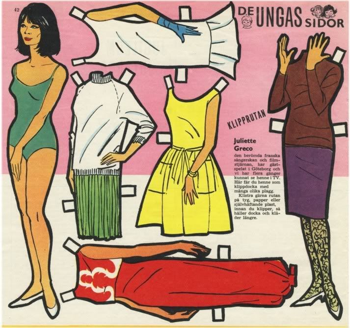 Greco Paper Dolls