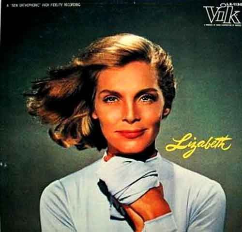 The cover of Lizabeth Scott's 1957 album Lizabeth