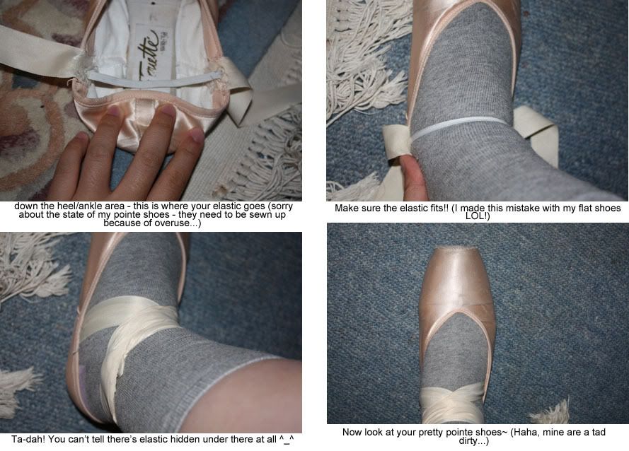 Pointe Shoe Elastic