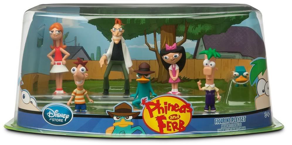 phineas and ferb figurine