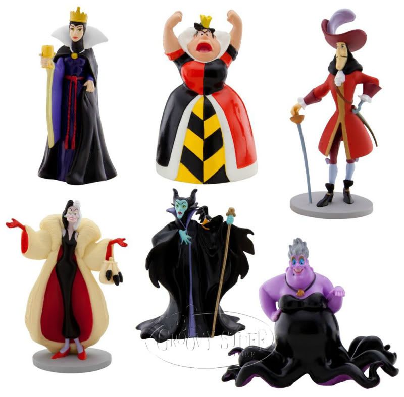 disney villains playset