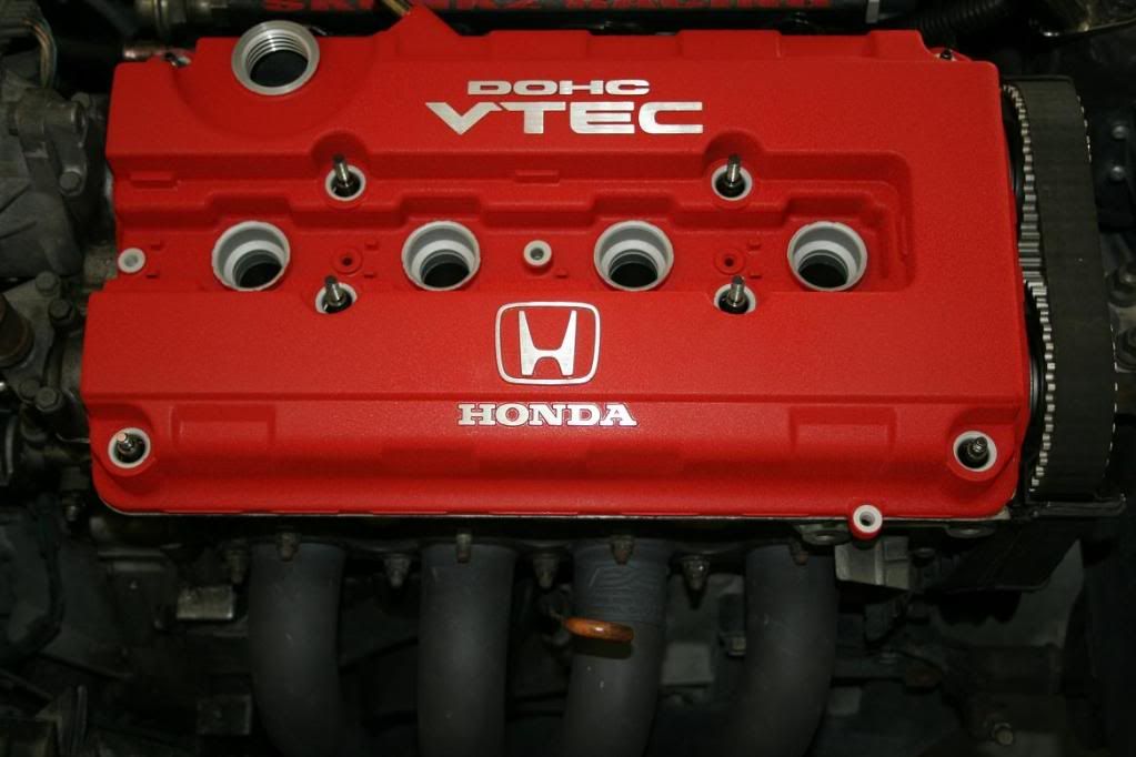 BSeries Valve Covers JDMUSDMTypeR Wrinkle red!! So Fresh and So
