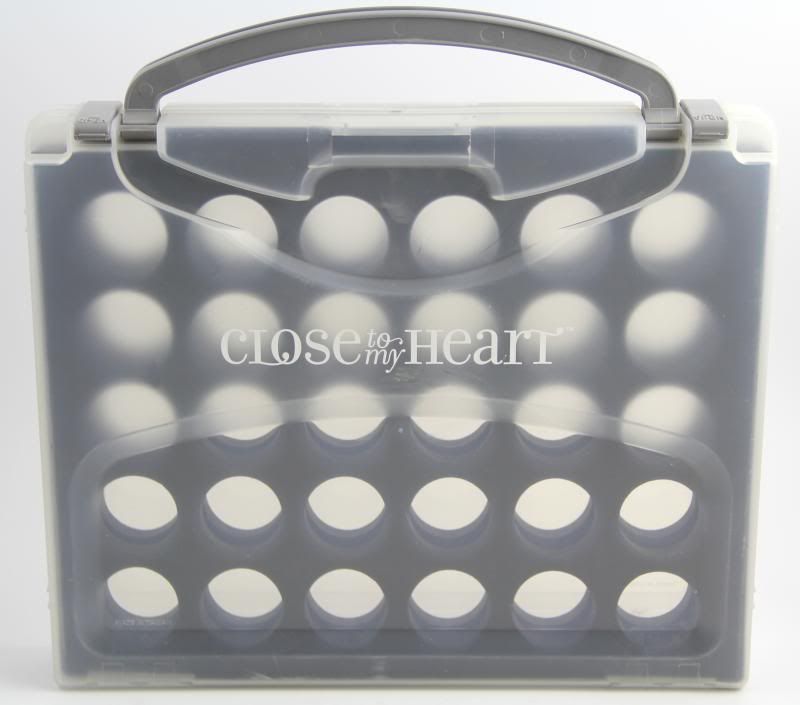 Close To My Heart Plastic Organizer Storage Case Accents Embellishment