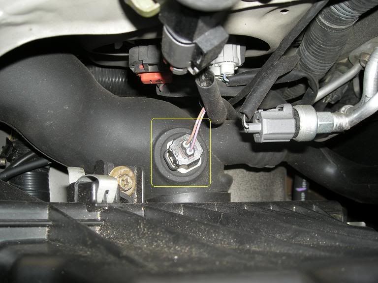Nissan intake sensor modification #8