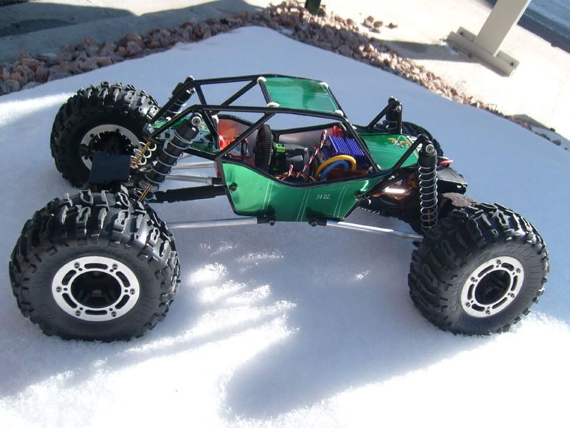 homemade rc crawler chassis