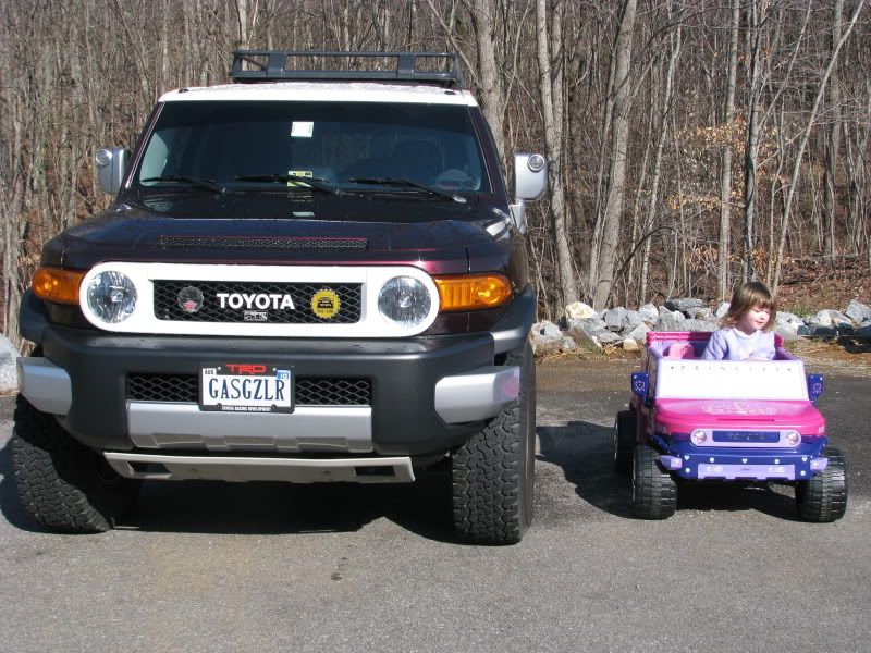 toyota fj cruiser princess power wheels