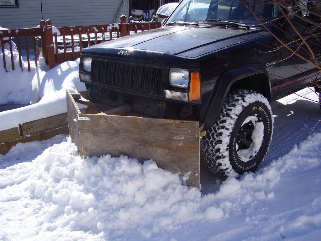 Snow plow 2007 jeep grand cherokee