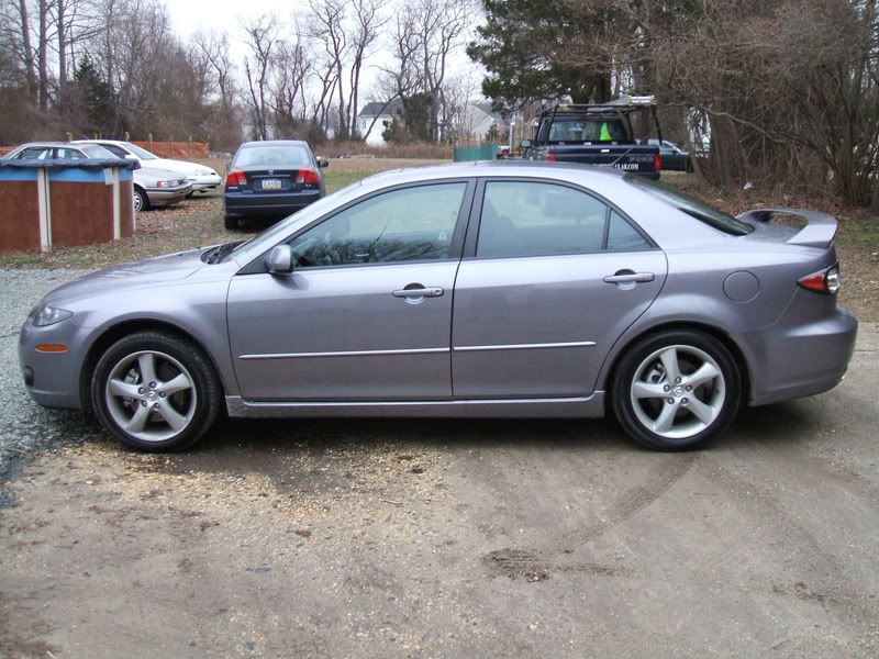 grey mazda 6