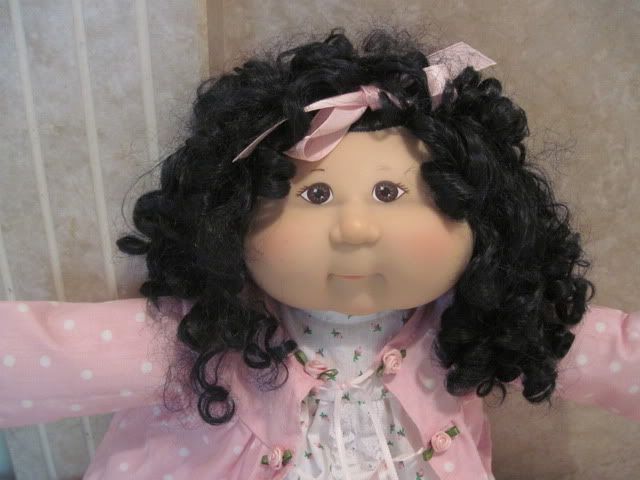 Curly Haired Cabbage Patch Doll