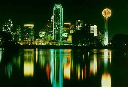 Dallas Skyline at Night