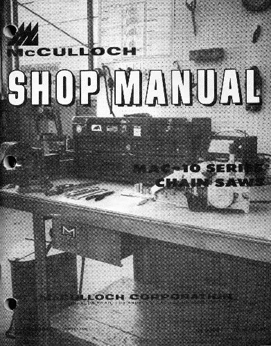 mcculloch model h 2000 manual