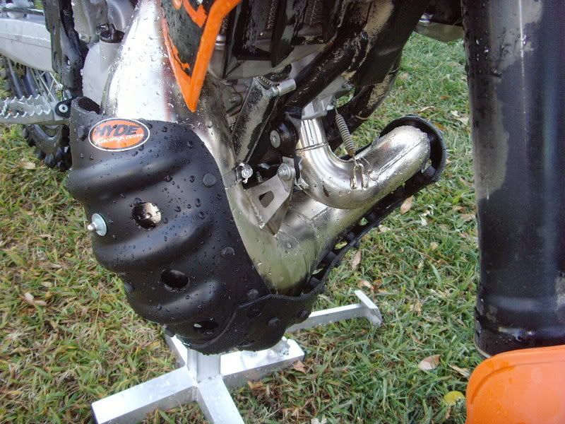 Hyde Racing skid plate/pipe guard combo. I highly it. KTM 2