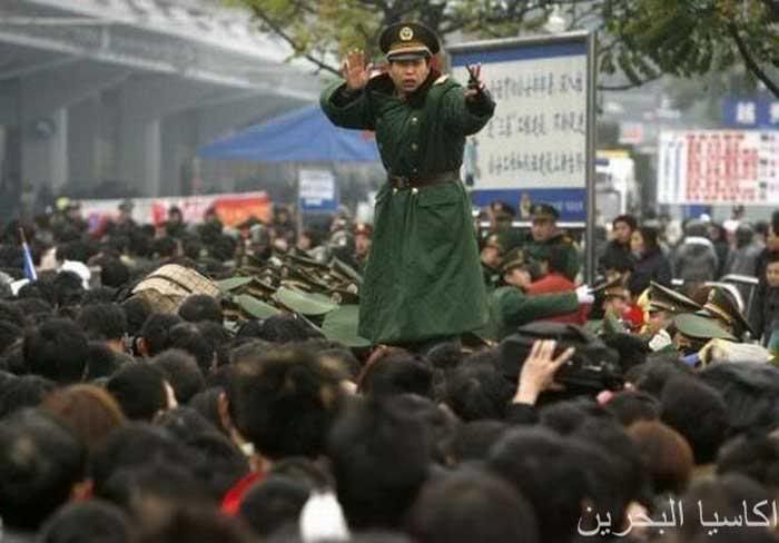 A weekend at the bus station in China