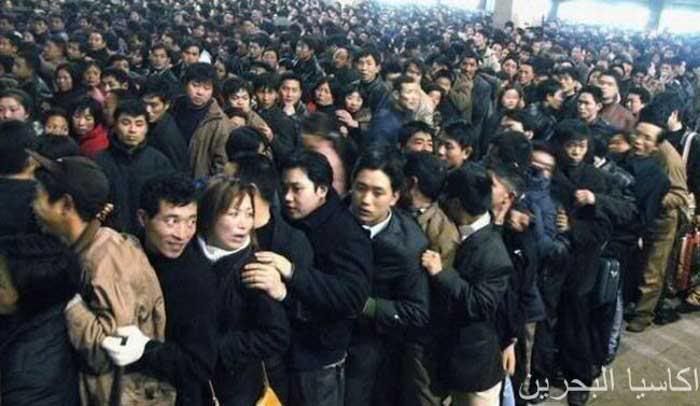 A weekend at the bus station in China