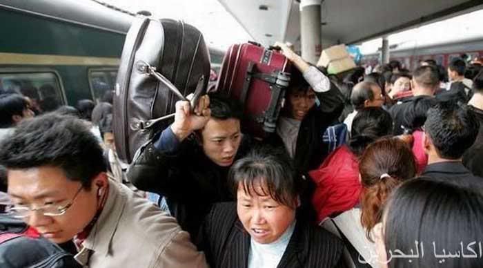 A weekend at the bus station in China