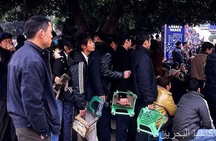 A weekend at the bus station in China