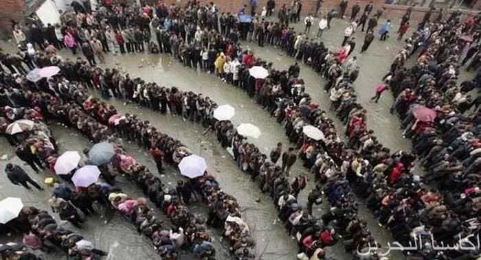 A weekend at the bus station in China