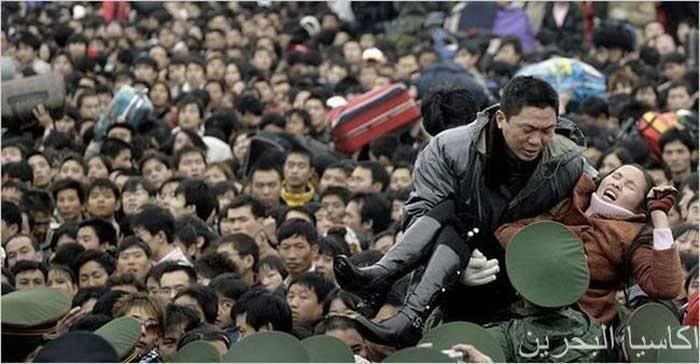 A weekend at the bus station in China