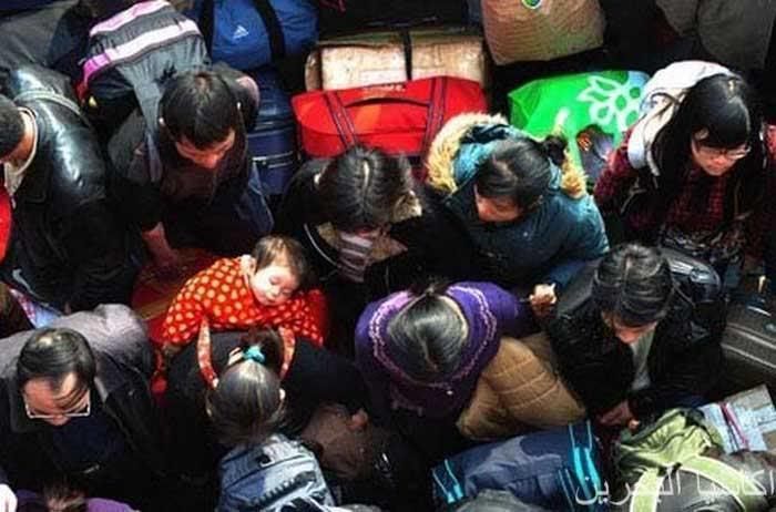 A weekend at the bus station in China