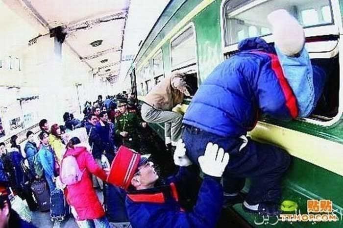 A weekend at the bus station in China