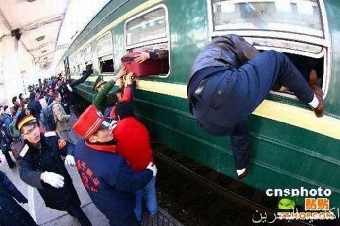 A weekend at the bus station in China