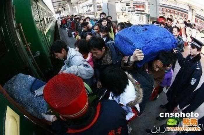 A weekend at the bus station in China