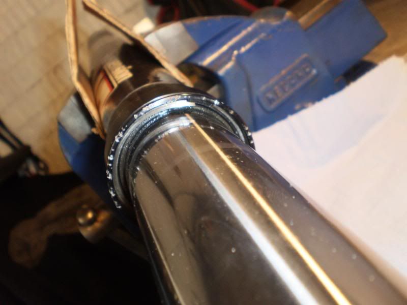 How to Change fork seals WP Open Cartridge forks.