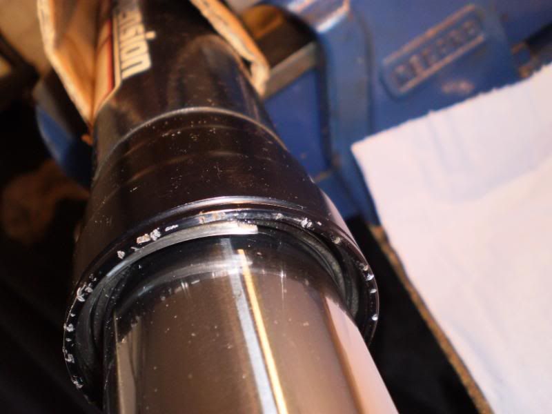 How to Change fork seals WP Open Cartridge forks.