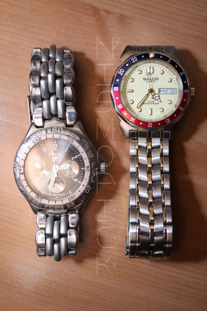 Old Fossil Watches