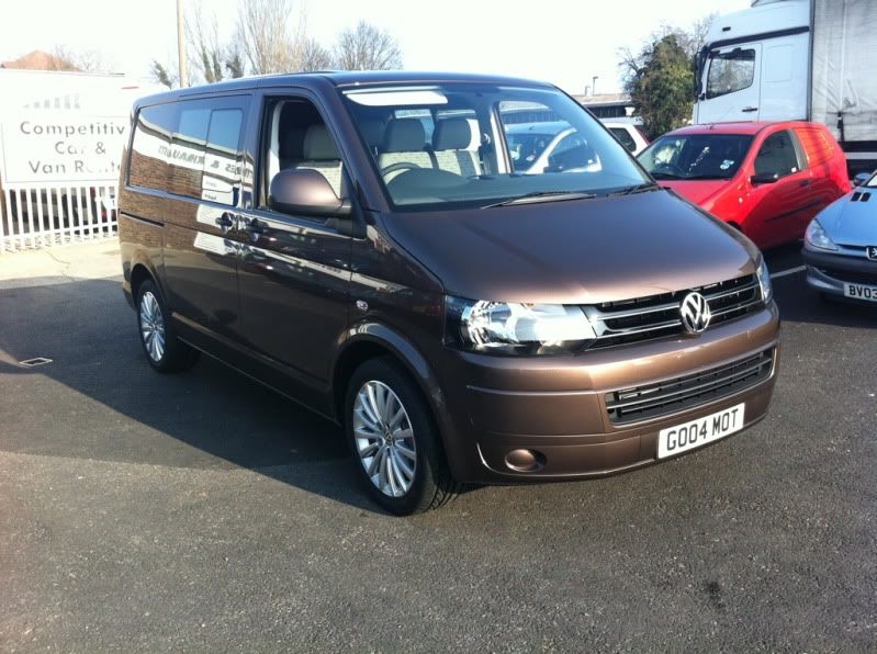 Toffee Brown Kombi 180 VW T4 Forum VW T5 Forum