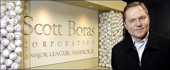 Scott Boras - Major League Asshole