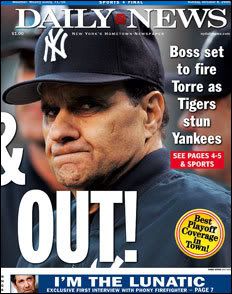 UPDATE: Torre Out as Yankees Manager?