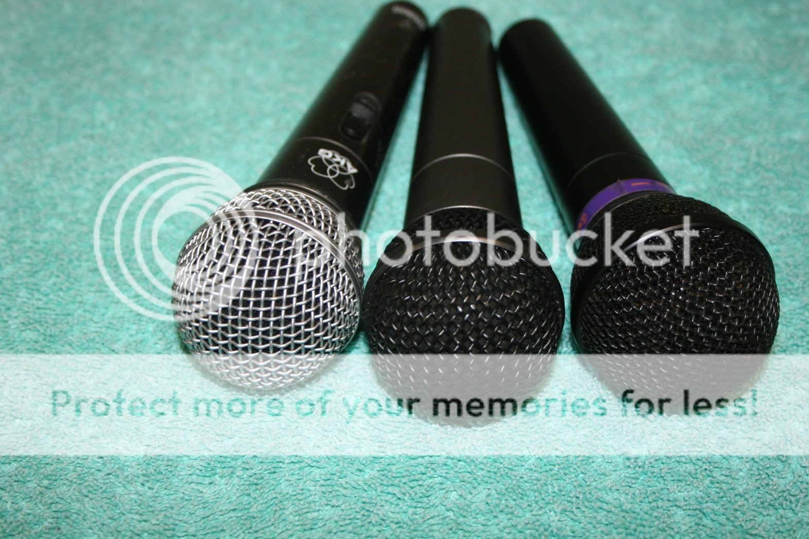 microphones AKG D790 & D590S & Audio Technica Digital Reference 