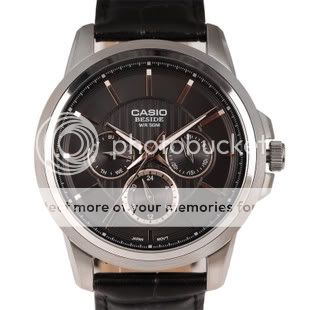 100 Authentic Casio Beside Mens Classic Analog Watch BEM 307L 1 New 