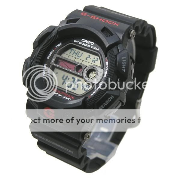 9100 1 G SHOCK GULFMAN MARINE SPORT WATCH CASIO  