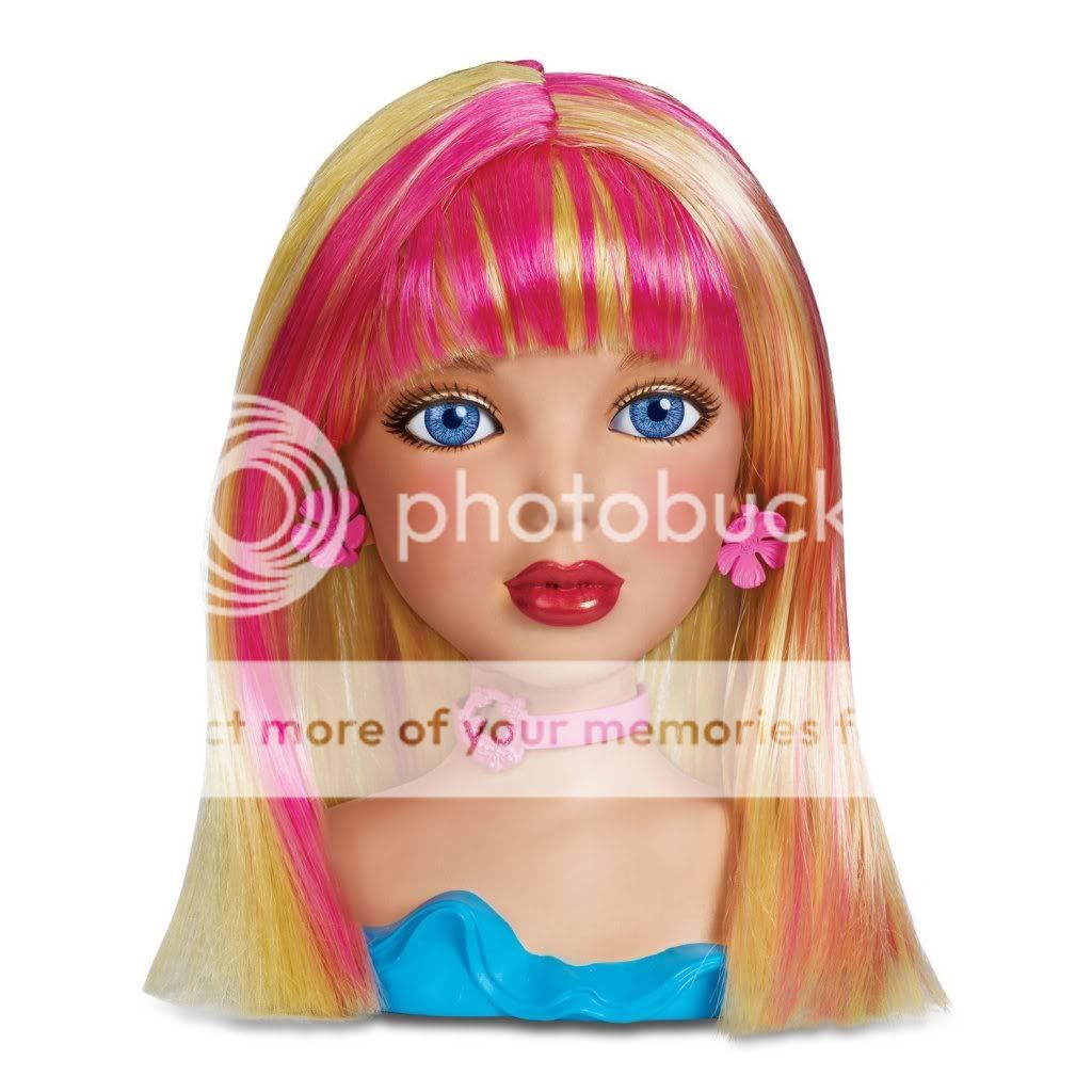 Liv Sophie Styling Head 10 Wear Share Accessories Toy Blonde Pink Wig