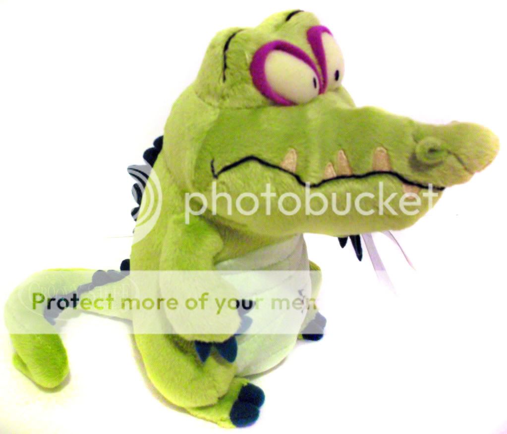 Disney Mobile Wheres My Water Cranky Stuffed Plush Doll Alligator