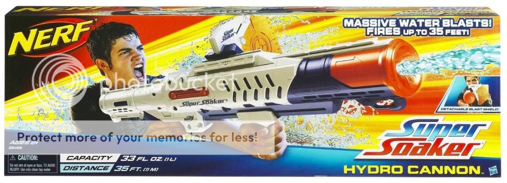   Hydro Cannon HUGE Water Gun Nerf Large Giant Big Rare NEW  
