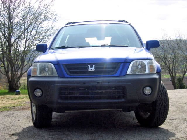 My 2001 LX CRV Electron blue 5MT AWD
